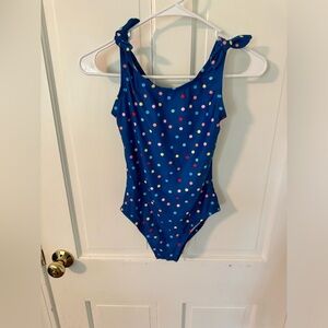 Hanna Andersson Vibrant Polka Dot Swimsuit